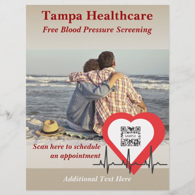 Flyer Modelo Heart Health (Frente)