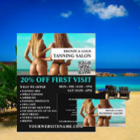 Modelos Bikini, Publicidade a Tanning Salon