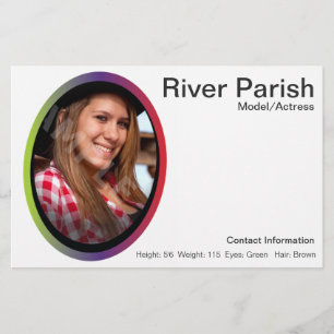 Flyer Modelos de placas de cabeça com dois lados Modelos