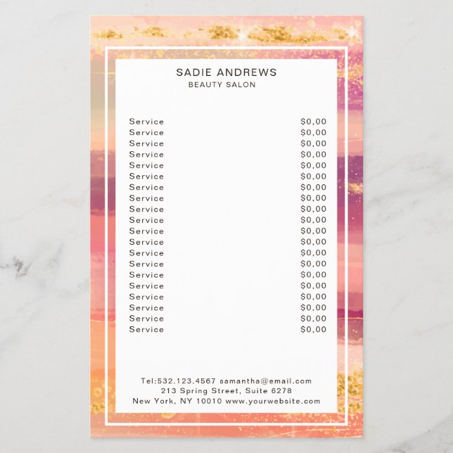 Flyer Modern Abstrakt (Frente)