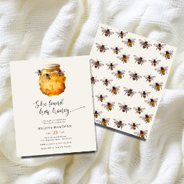 Flyer Moderno De Orçamento Ela Encontrou Seu Chá de pane