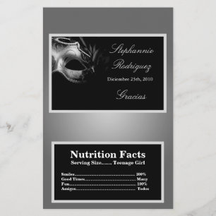 Flyer Molhador de Microondas Pipoca Mis XV Prata