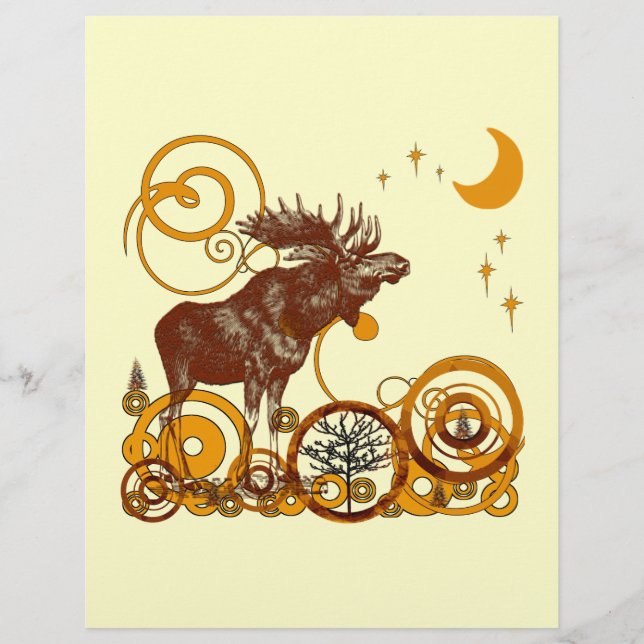 Flyer Moose Christmas (Frente)