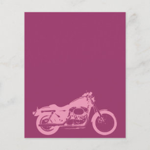Flyer motocicleta-309413 motocicleta rosa moto