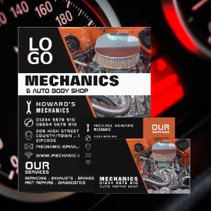 Flyer Motor desportivo, Mecânica Automática e Repara Pub