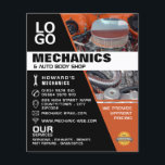 Flyer Motor desportivo, Mecânica Automática e Repara Pub<br><div class="desc">Motor Esportivo,  Mecânico Automático E Repara Folhetos Publicitários Pela Loja De Cartão de visita.</div>
