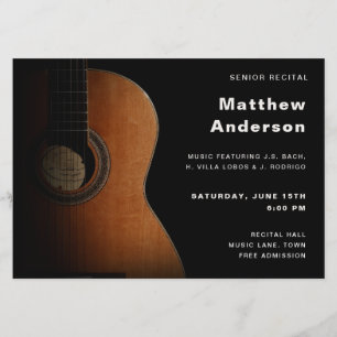 Flyer Música Concert Promotion Guitar Modern