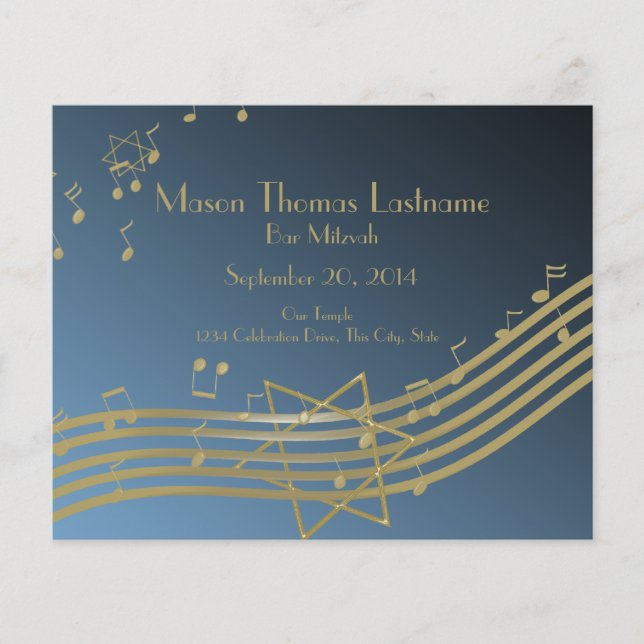 Flyer Música no avião (Frente)