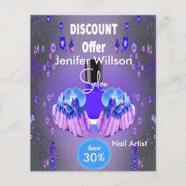 Flyer Nail Artist Salon