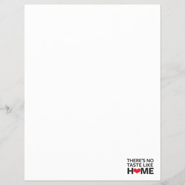 Flyer Não há gosto como lar (Frente)