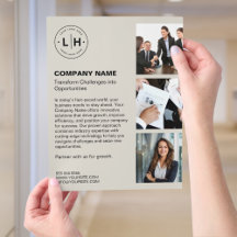 Negócios Modernos de Logotipos Personalizados