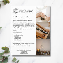 Negócios Promocionais de Terapeuta de Saúde Holíst