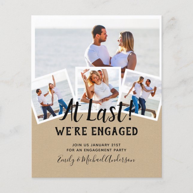 Flyer NOIVADO FOTO ORÇAMENTAL CONVITE - qualquer cor (Frente)