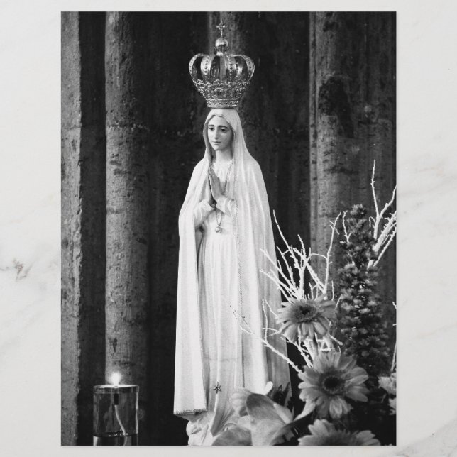 Flyer Nossa Senhora da Fátima (Frente)