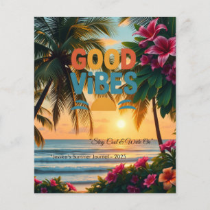 Flyer Notebook tropical Summer Vibes