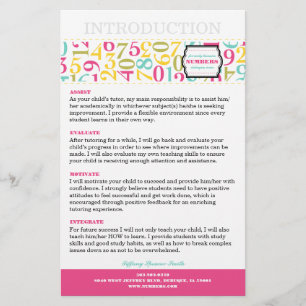 Flyer Numera o insecto 5.5x8.5