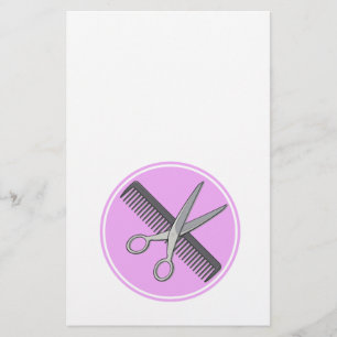 Flyer O barbeiro Scissor e penteia