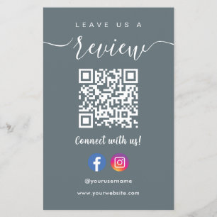 Flyer O Código Qr do Instagram no Facebook nos deixa um