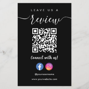 Flyer O Código Qr do Instagram no Facebook nos deixa uma
