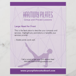 Flyer O Convergent alinha Pilates roxo