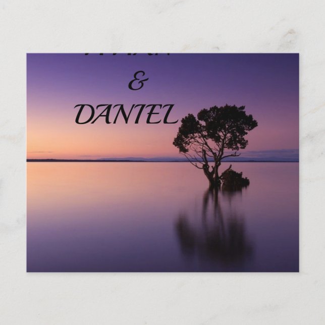 FLYER O CONVITE PARA O CASAMENTO (Frente)