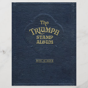 Flyer O Design do Triumph Stamp Album