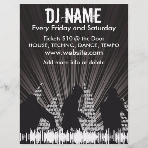 Flyer O DJ sombreia o insecto da música 2