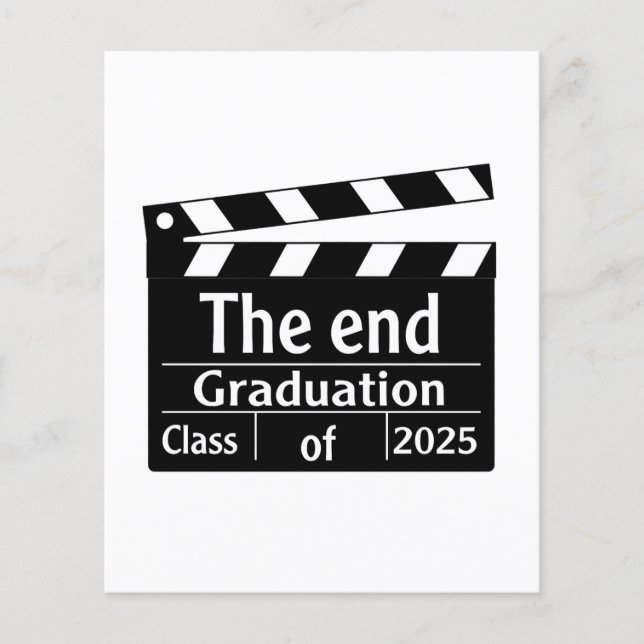 Flyer O Formando de Graduação Final do Cinema de 2025 (Frente)