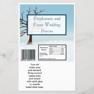 Flyer O Grande Bar de Hershey Grelha Neve / Árvore