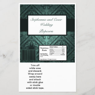 Flyer O grande Bar de Hershey Wrapper do Ornamentado Tea