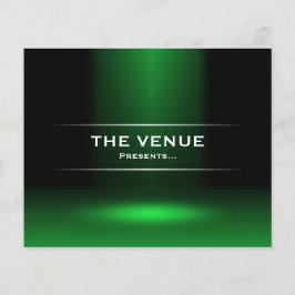 Flyer O Local Apresenta - Verde