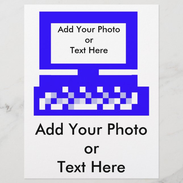 Flyer O MUSEUM Artist Series Images Computer Blue (Frente)