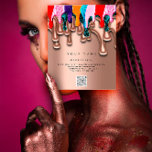 Flyer O Nail Artist Studio Reduz Preços de Epilação de C<br><div class="desc">Procurando uma cartão de visita que deixe uma impressão duradoura? Não olhe mais que o Nail Artist Studio Drips Rosa Epilation Cartão de visita! Nosso cartão é tão elegante e na moda que você vai querer mostrá-lo a todos que você conhece. E com nossos serviços especializados de unhas e encerados,...</div>