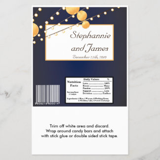 Flyer O papel de amassador de grande Bar de Hershey lanç