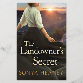 Flyer O Segredo de Landowner de Sonya Heaney
