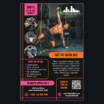 Flyer Oferta de especial cor-de-rosa-quente laranja Mark<br><div class="desc">Folheto de marketing para sua pequena empresa, como uma academia ou um treinador pessoal, com fundo preto e laranja brilhante e rosa quente como cores de sotaque. Adicione fotos para mostrar o que você pode oferecer aos seus clientes e clientes, quatro em um lado e uma grande foto no verso....</div>