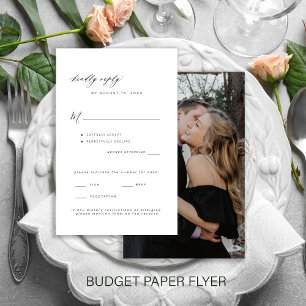 Flyer Opções de refeição para casamento com orçamento li