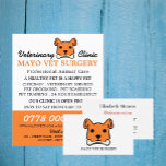 Flyer Orange Dog, Veterinarian, Serviço Veterinário<br><div class="desc">Orange Dog,  Veterinarian,  Veterinary Service Advertising Flyer by The Cartão de visita Store.</div>