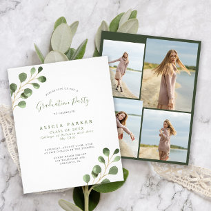 Flyer Orçamento 4 fotos convite para festa de formatura