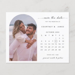 Flyer ORÇAMENTO Calendário de fotos da Arch Salve a Data