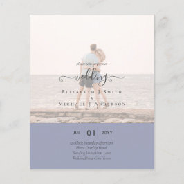 Flyer Orçamento de Casamento de TEXTO de OVERLAY FOTO Mo