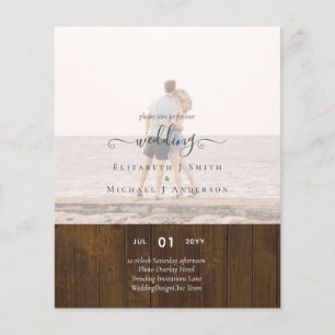 Flyer Orçamento de Casamento do TEXTO de OVERLAY FOTO M