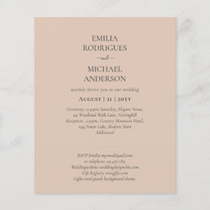 FLYER ORÇAMENTO ESPANHOL CASAMENTO INGLÊS DUPLO