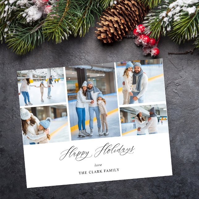 Flyer Orçamento Feliz Feriados 5 Foto Para Ele (Criador carregado)