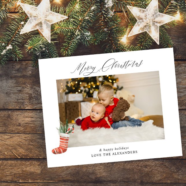 Flyer Orçamento Feliz Natal e Foto de Parada (Criador carregado)