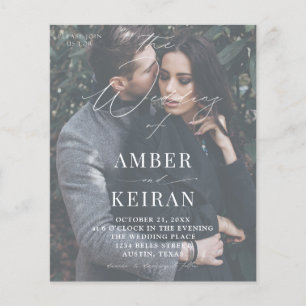 Flyer Orçamento Mal Há Sombras - Casamento Fotográfic