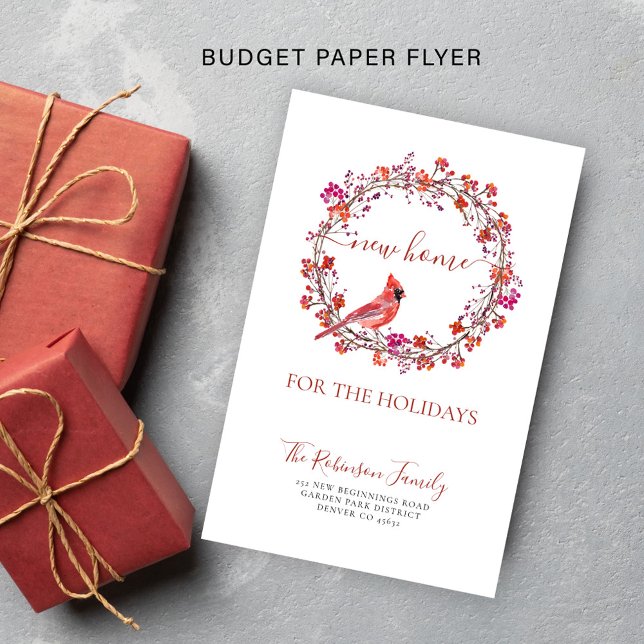 Flyer Orçamento novo anúncio de mudança de feriados inte (Criador carregado)