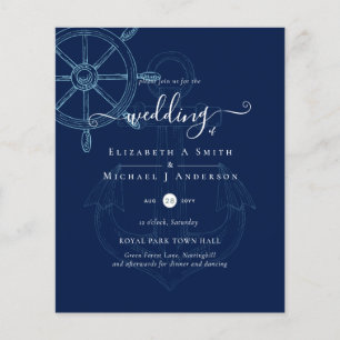 Flyer ORÇAMENTO  Roda de Navio Náutico Casamento