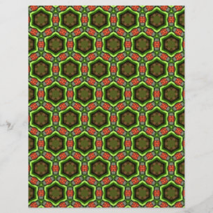 Flyer Origami Paper Red Green Customable Hobby Art