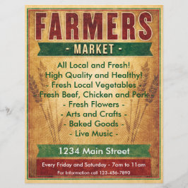 Flyer Os Agricultores Comem Local